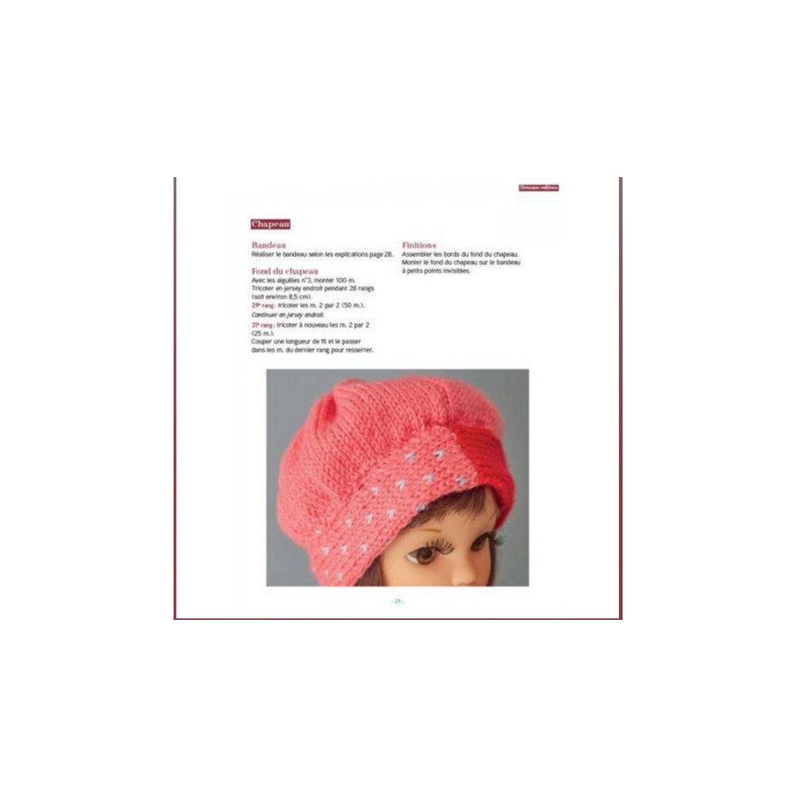 Livre 12 tenues de poupées au tricot & leurs accessoires  - 5