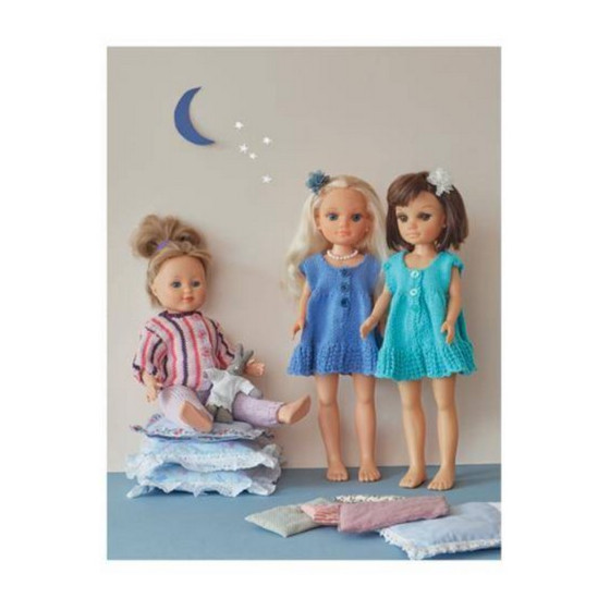 Livre 12 tenues de poupées au tricot & leurs accessoires  - 6