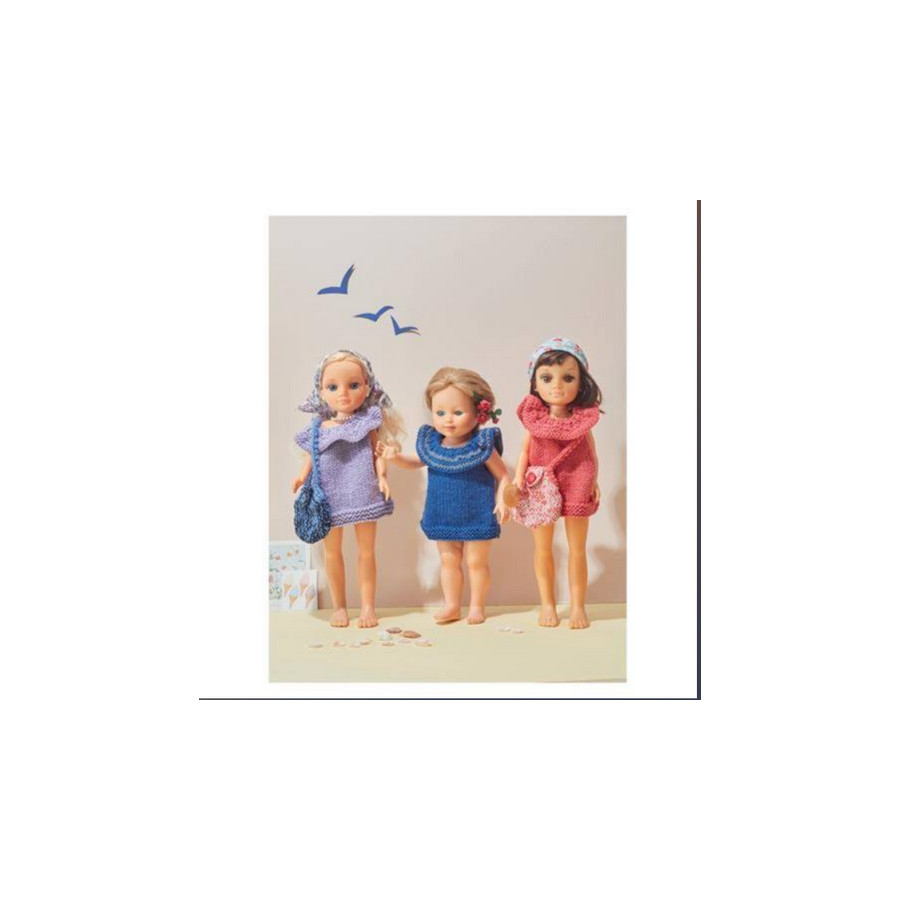 Livre 12 tenues de poupées au tricot & leurs accessoires  - 7