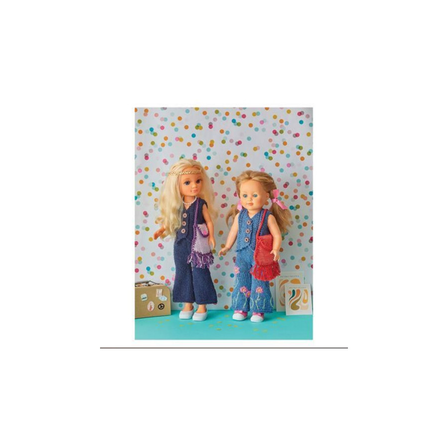 Livre 12 tenues de poupées au tricot & leurs accessoires  - 9