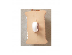 Bouton bobine de fil blanc  - 2