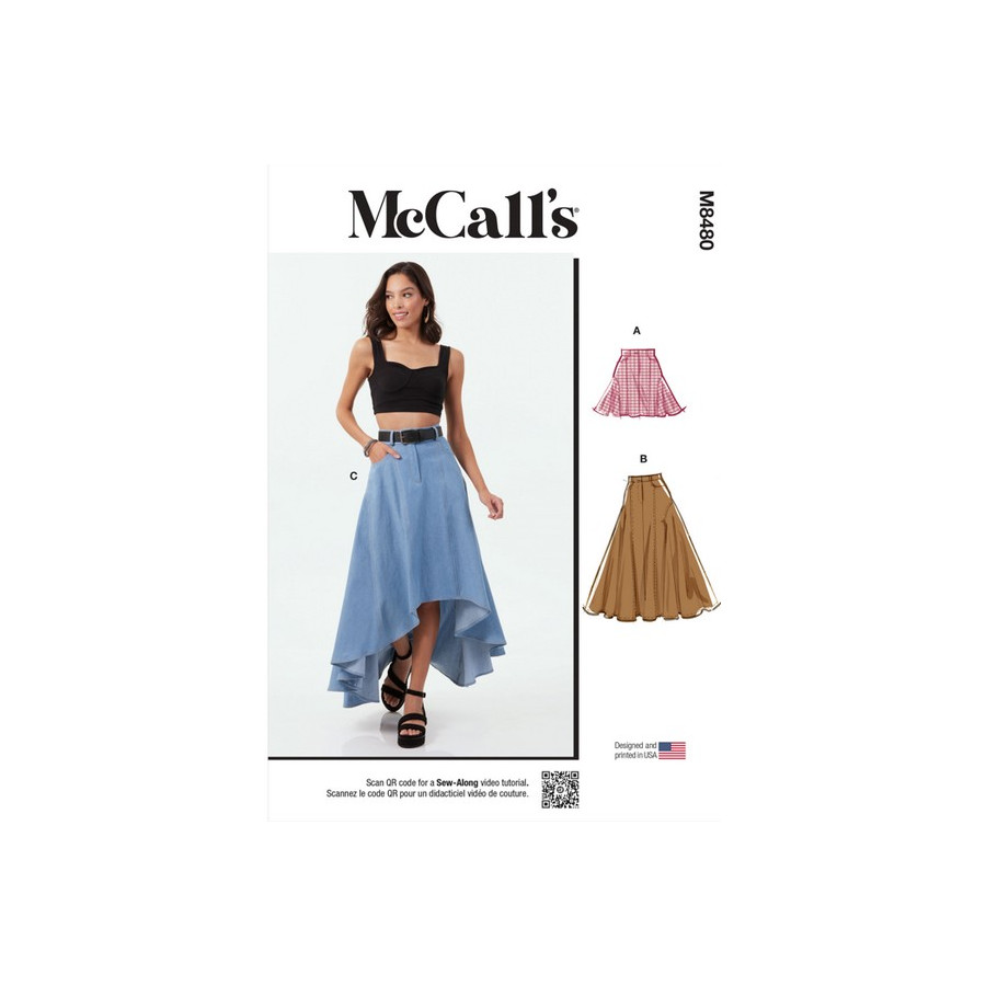 Patron Jupes pour femmes - Mc Call's M8480  - 1