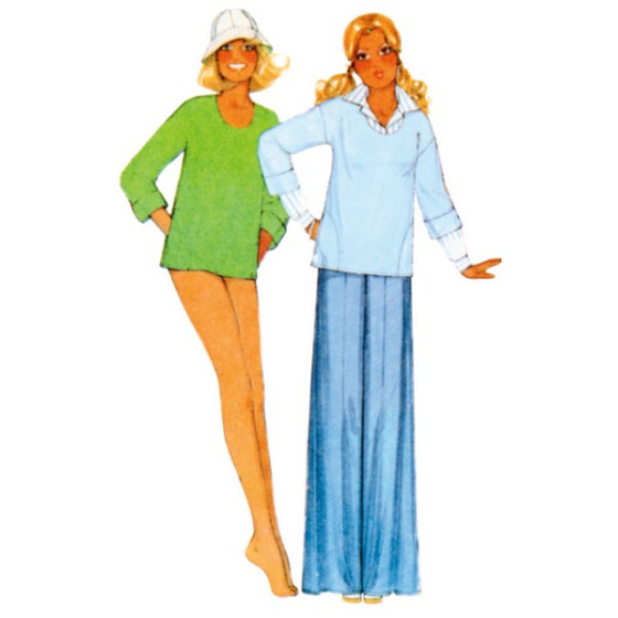 Patron Hauts, Jupe, Pantalon et Short pour jeunes femmes - Mc Call's M8493  - 6