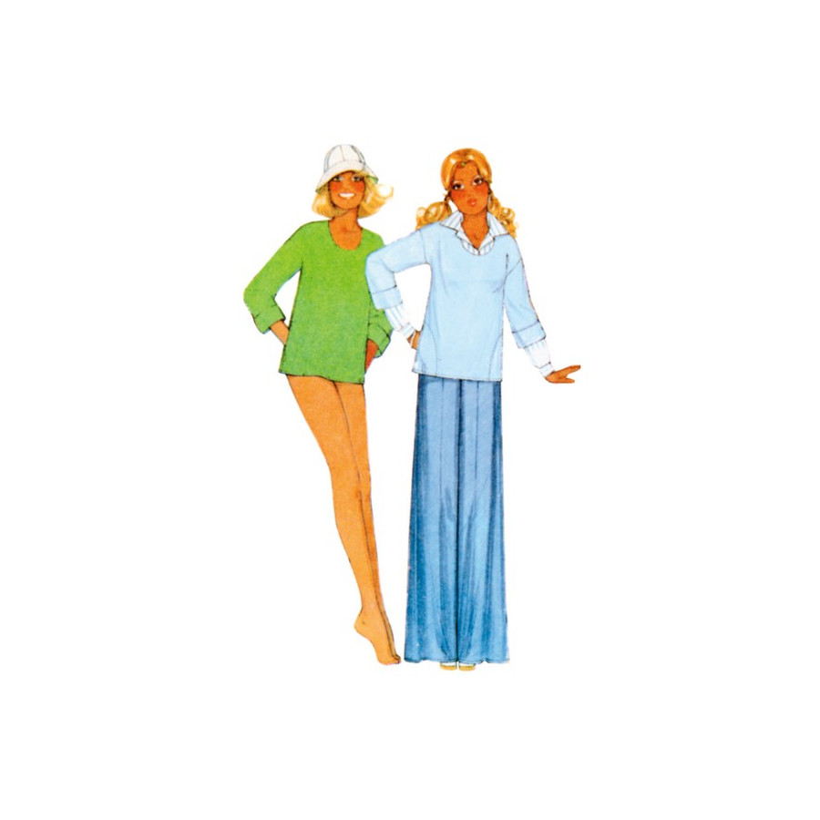 Patron Hauts, Jupe, Pantalon et Short pour jeunes femmes - Mc Call's M8493  - 6