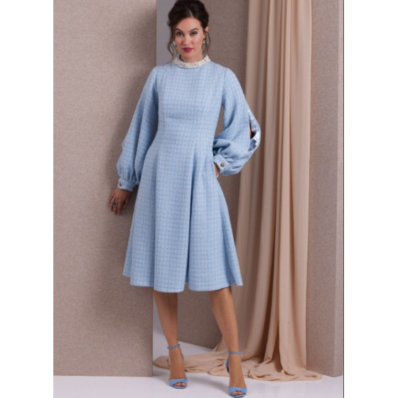 Patron Robes pour Jeunes Femmes - Vogue V1983  - 6