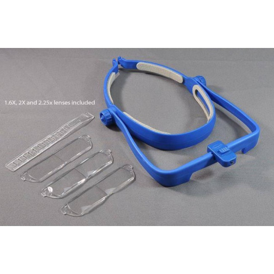Lunette Loupe avec éclairage et 3 lentilles Taylor Seville  - 5