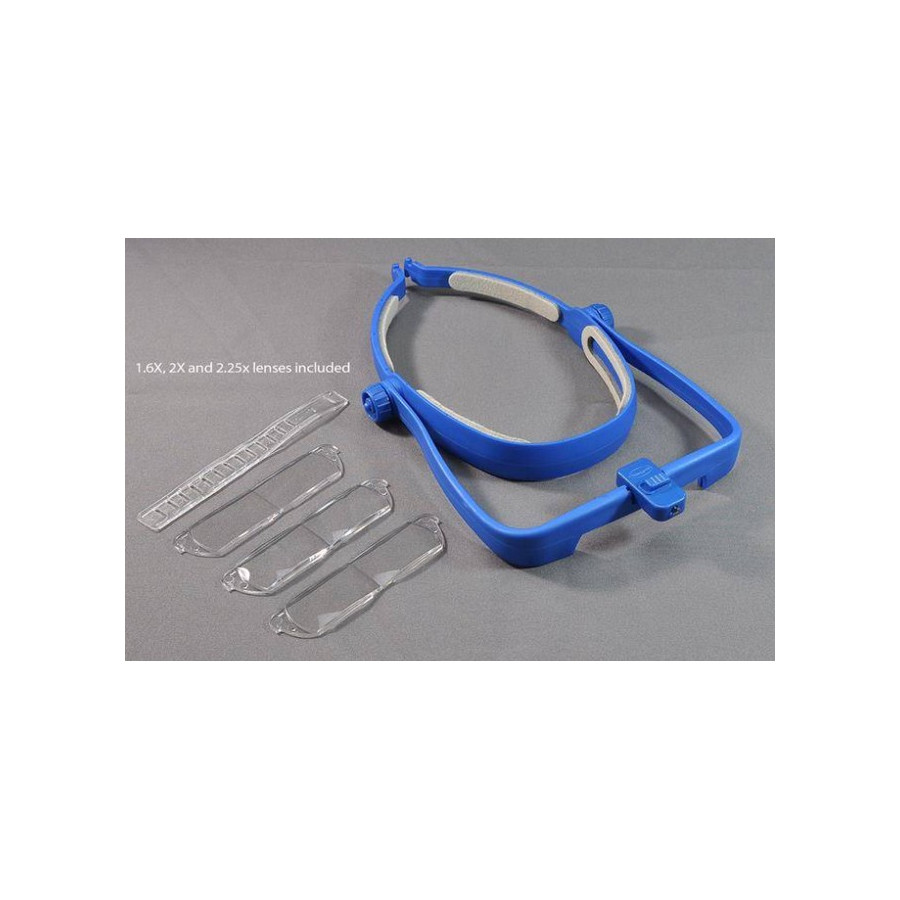Lunette Loupe avec éclairage et 3 lentilles Taylor Seville  - 5