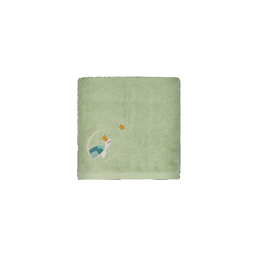 Drap de douche 70 x 140 Tortue menthalo  - 2