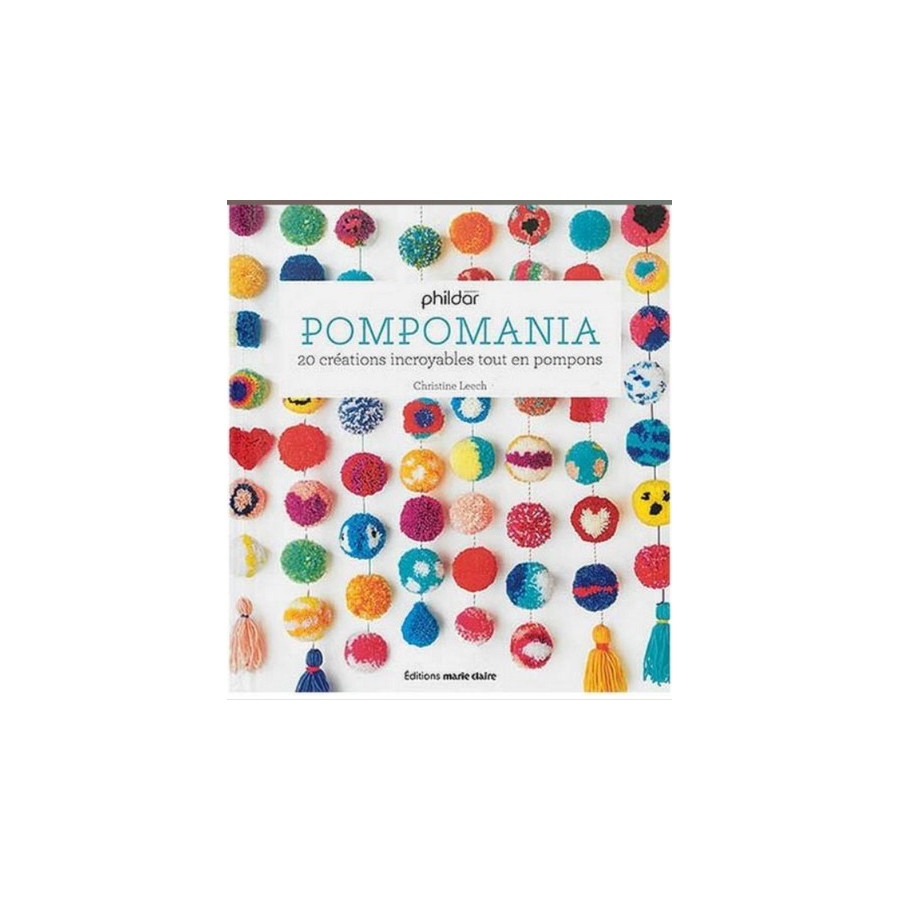 Livre Pompomania Phildar  - 1