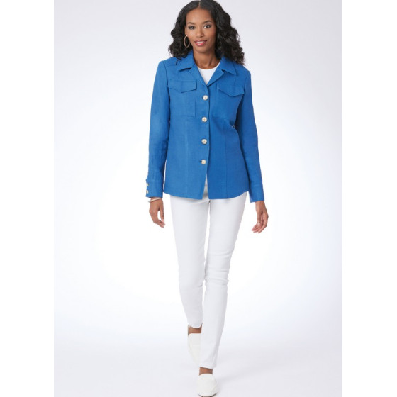 Patron Veste pour femme - Mc Call's M8504  - 4