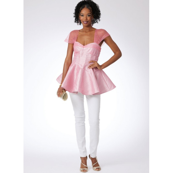 Patron Hauts pour jeune femme - Mc Call's M8509  - 5