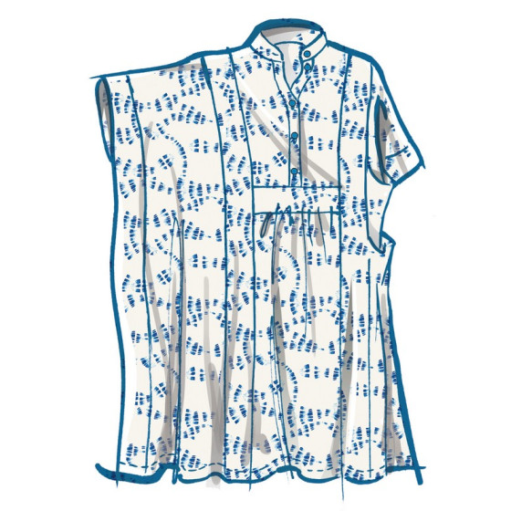 Patron Caftan pour jeune femme - Mc Call's M8516  - 6