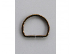 Demi anneaux bronze 20 mm