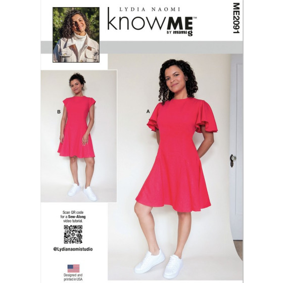 Patron Robe pour jeunes femmes - Mc Call's ME2091  - 1