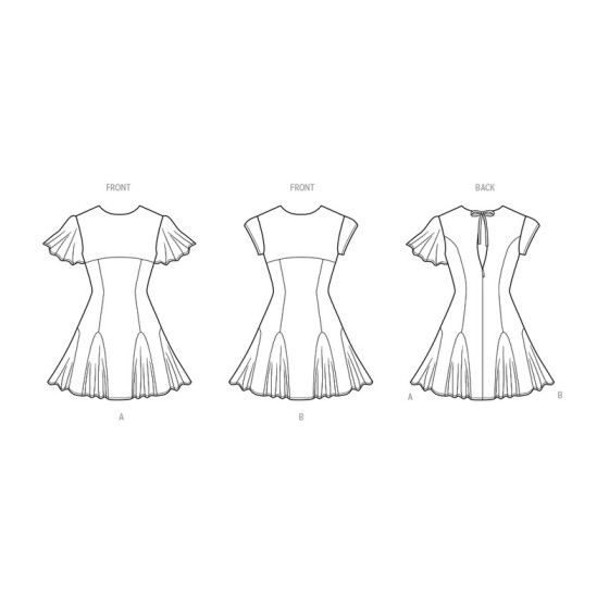 Patron Robe pour jeunes femmes - Mc Call's ME2091  - 3