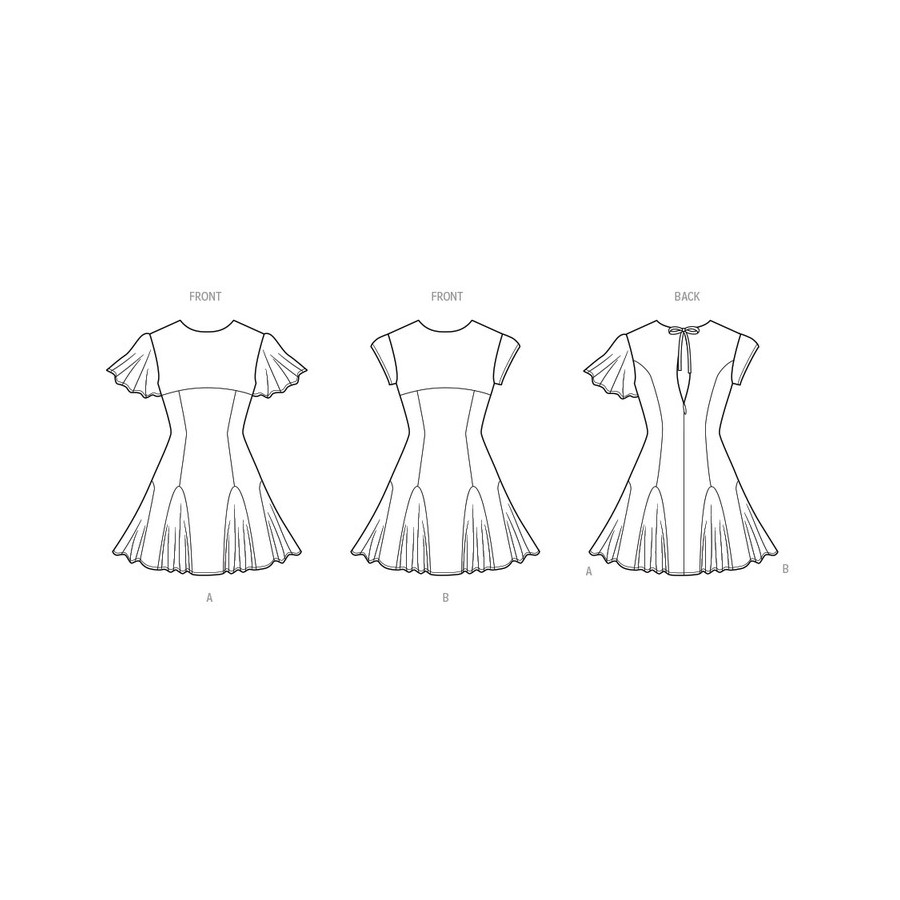Patron Robe pour jeunes femmes - Mc Call's ME2091  - 3