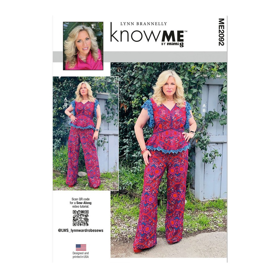 Patron Haut et Pantalon pour jeunes femmes - Mc Call's ME2092  - 2