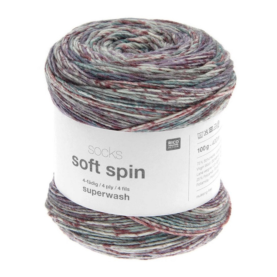 Fil chaussettes Socks Soft Spin - Rico Design  - 3
