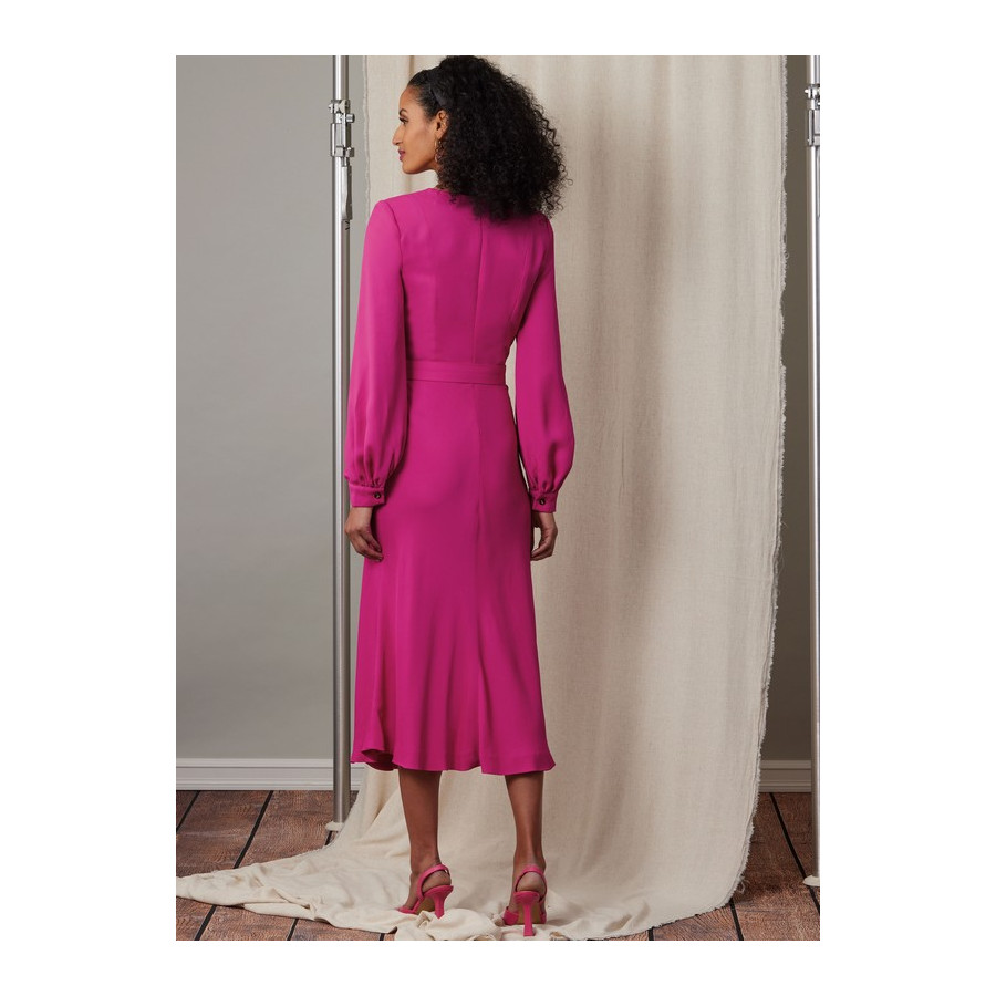 Patron Robe et ceinture pour jeunes femmes - Vogue 2043  - 6