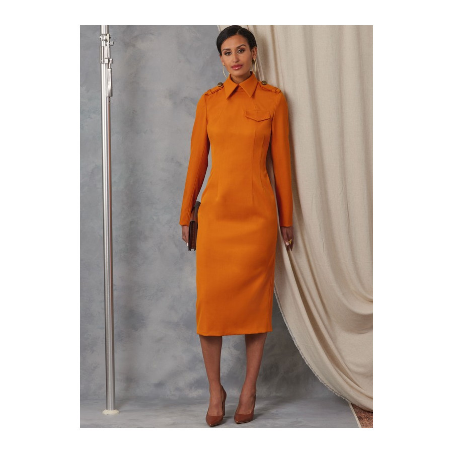 Patron Robe pour jeunes femmes - Vogue 2045  - 7