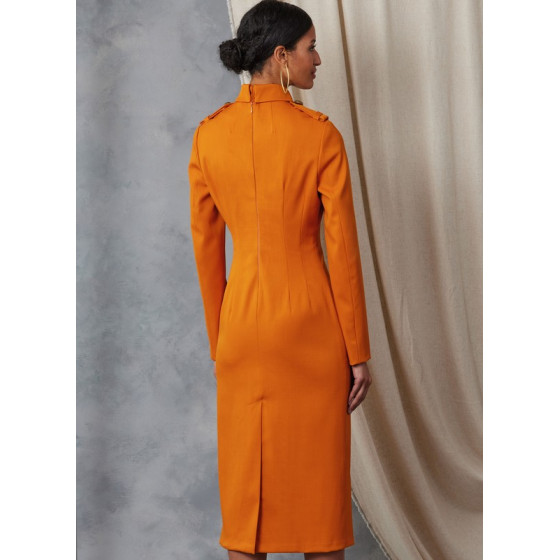 Patron Robe pour jeunes femmes - Vogue 2045  - 8