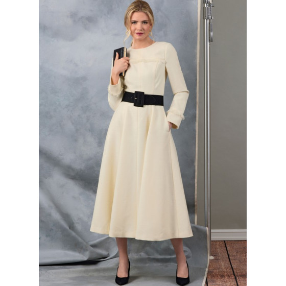 Patron Robe pour jeunes femmes - Vogue 2046  - 6