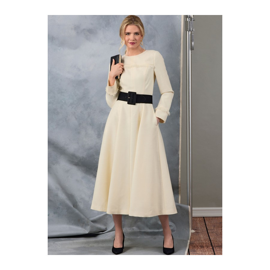 Patron Robe pour jeunes femmes - Vogue 2046  - 6
