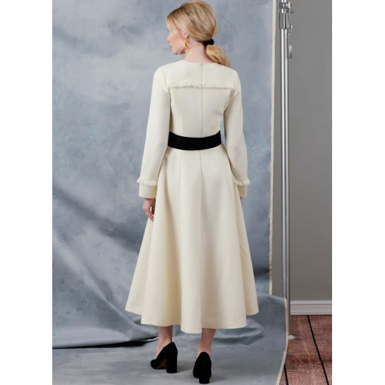 Patron Robe pour jeunes femmes - Vogue 2046  - 7