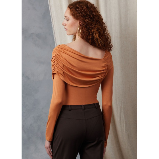 Patron Corsage-culotte pour jeunes femmes - Vogue 2049  - 5