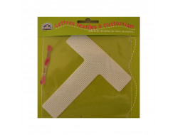 Lettre DMC textile à customiser T  - 1