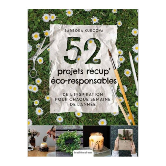 Livre 52 projets récup' éco-responsables Barbora Kurcova  - 1