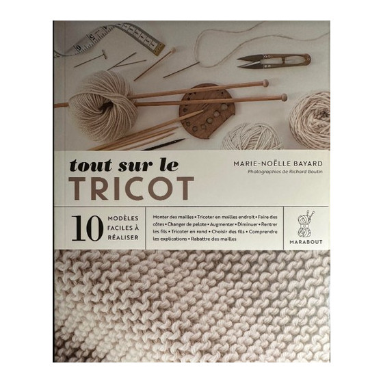 Livre Tout sur le tricot  - 1