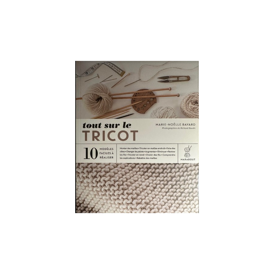 Livre Tout sur le tricot  - 1