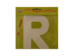 Lettre DMC textile à customiser R