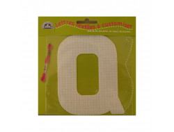Lettre DMC textile à customiser Q