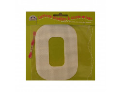 Lettre DMC textile à customiser O