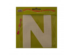 Lettre DMC textile à customiser N