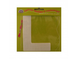 Lettre DMC textile à customiser L  - 1