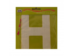 Lettre DMC textile à customiser H