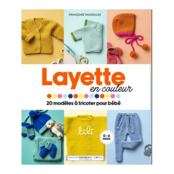 Livre Layette en couleur Françoise Vauzeilles  - 1
