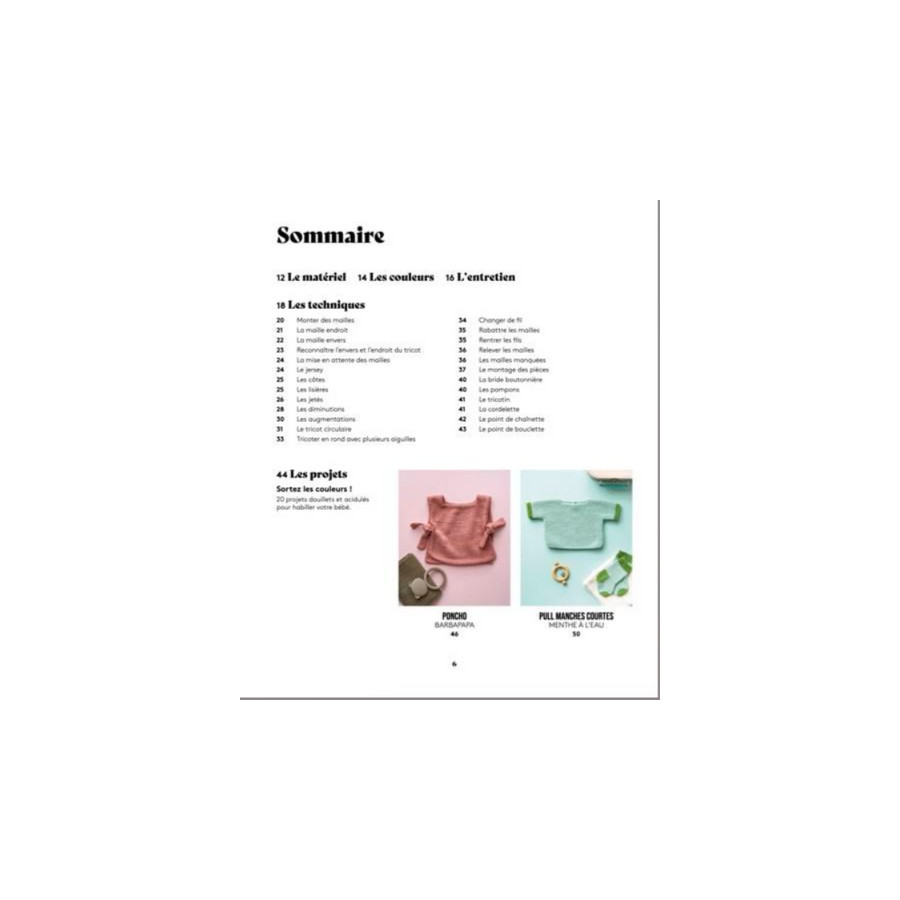 Livre Layette en couleur Françoise Vauzeilles  - 5