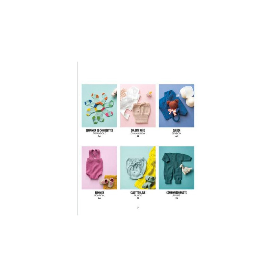 Livre Layette en couleur Françoise Vauzeilles  - 6