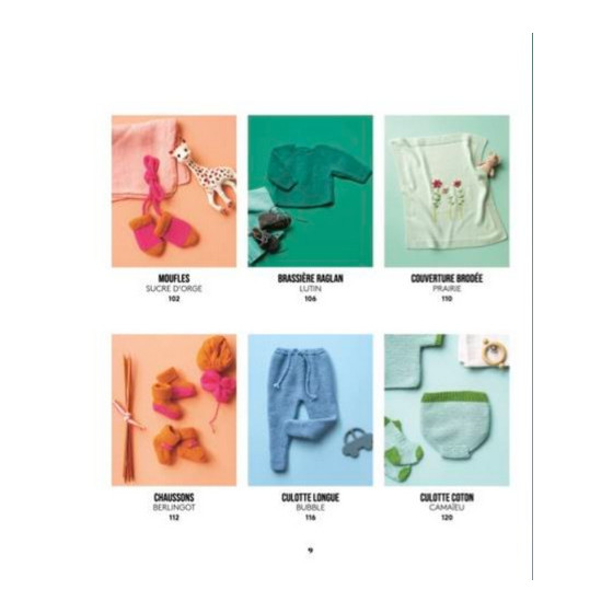 Livre Layette en couleur Françoise Vauzeilles  - 8