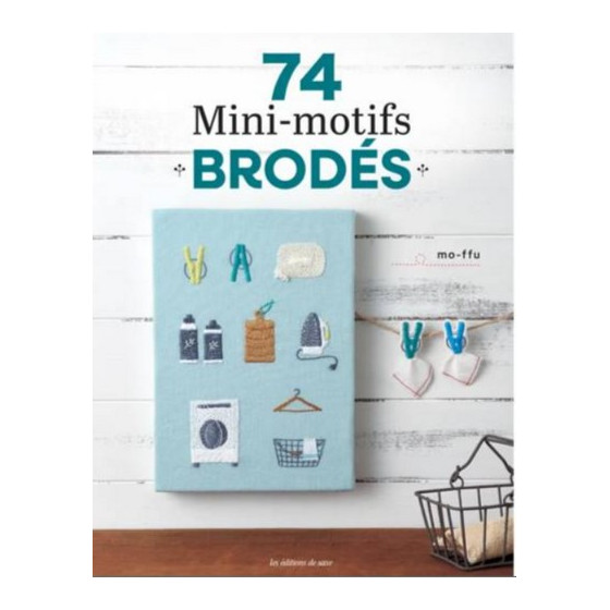 Livre 74 Mini-motifs brodés Mo-ffu  - 1