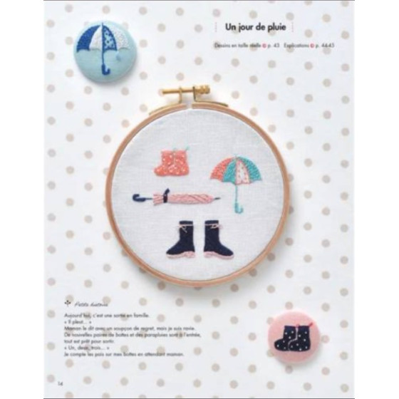Livre 74 Mini-motifs brodés Mo-ffu  - 4