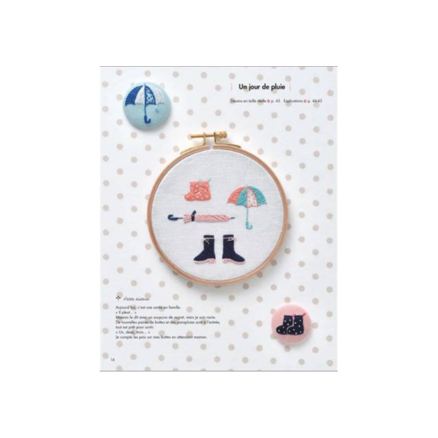 Livre 74 Mini-motifs brodés Mo-ffu  - 4