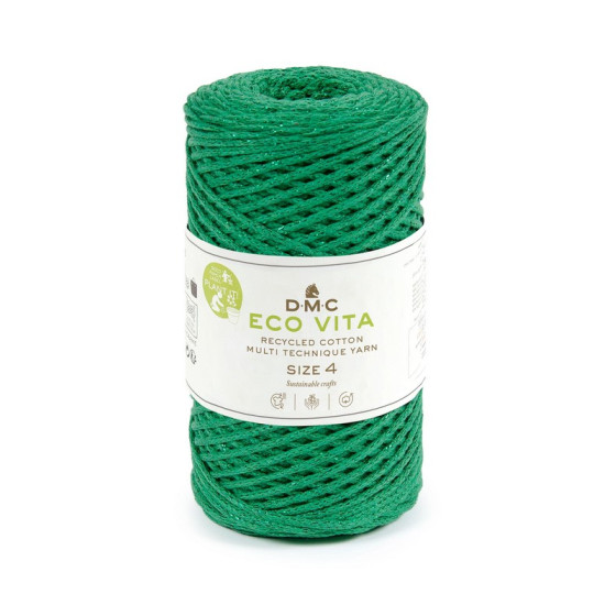 Eco vita 4 métallisé, Coton recyclé DMC  - 4