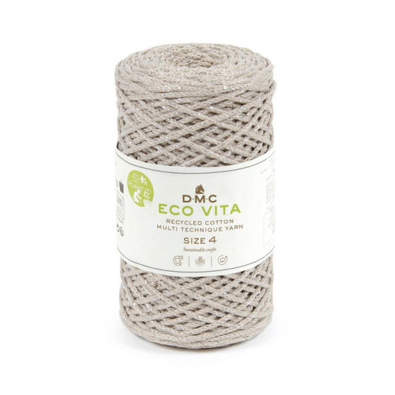 Eco vita 4 métallisé, Coton recyclé DMC  - 5
