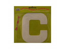 Lettre DMC textile à customiser C