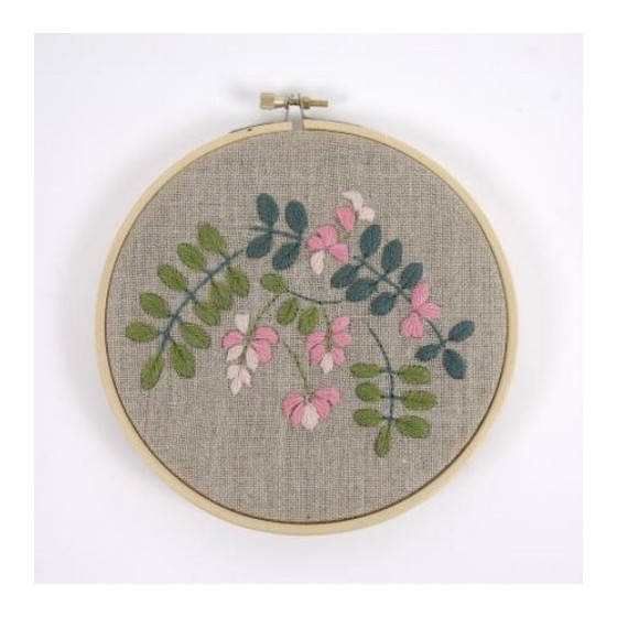 Kit broderie Indigo Marie Dominique Procureur DMC  - 1